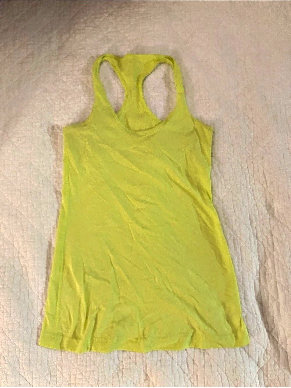 Lululemon Women's Green Racerback Tank Top